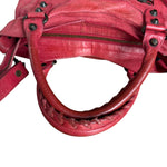 Balenciaga Red Le City Bag S