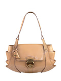 Fendi Borsa Pink Patent Leather Cuoio Ingrassato Compilation Shoulder Bag