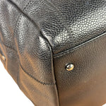 Chanel Black Caviar Chocolate Bar Shoulder Bag