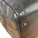 Chanel Black Caviar Chocolate Bar Shoulder Bag