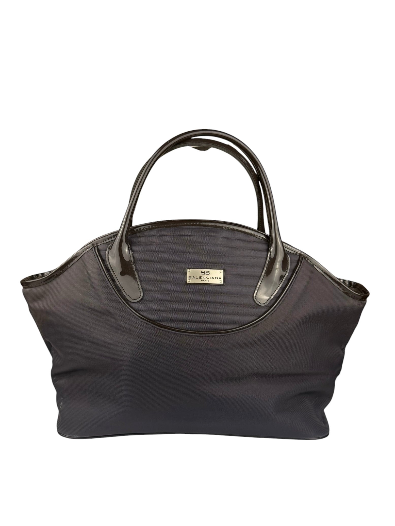 Balenciaga Vintage Grey Car Tire Shoulder Bag