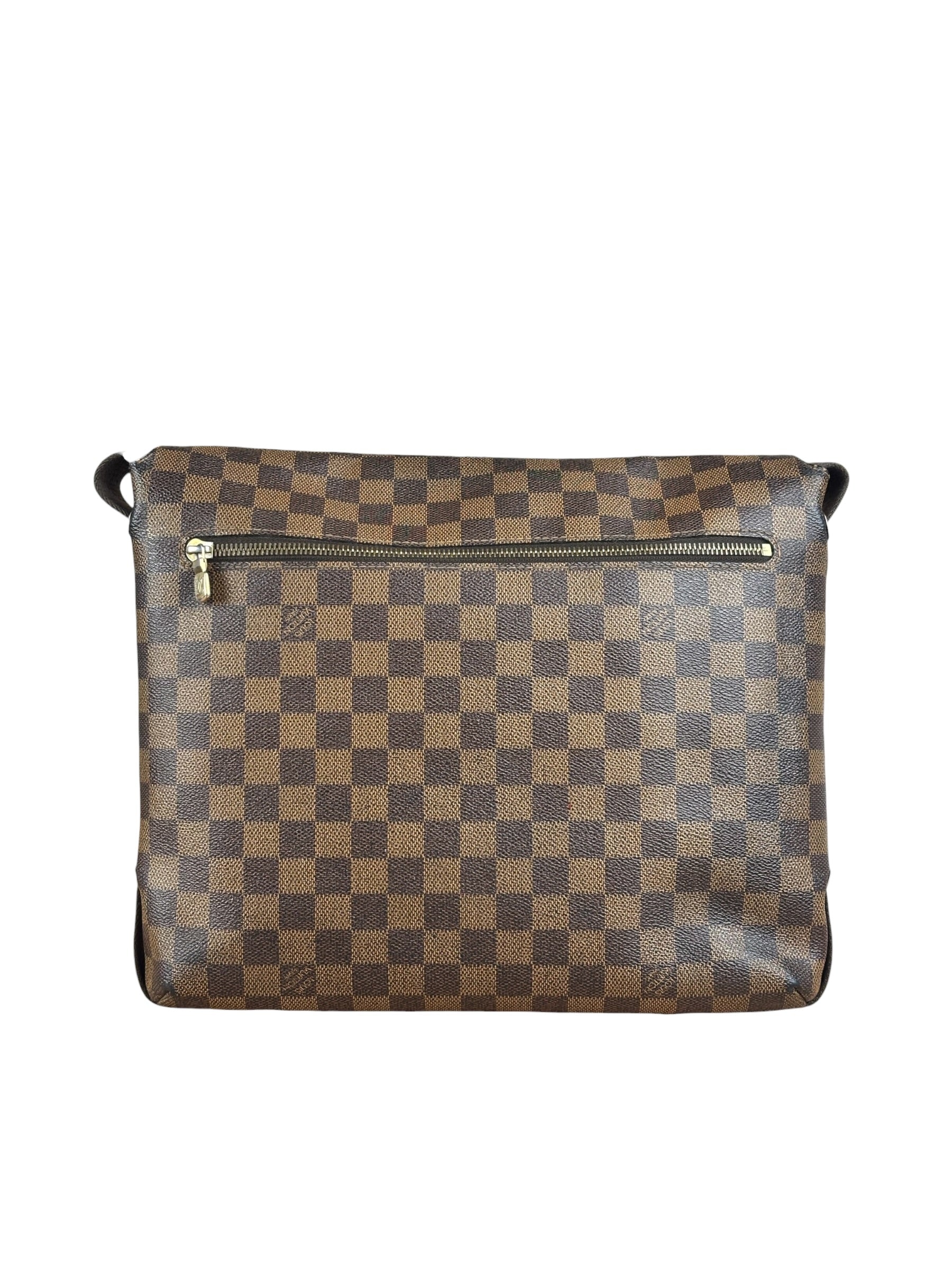 Louis Vuitton Damier Ebene Messenger Shoulder Bag