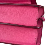 MCM Pink Leather Millie S Crossbody Bag