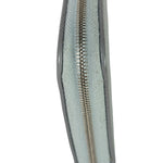 Celine Grey Leather Long Zip Around Wallet