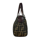 Fendi Vintage FF Zucca Print Mini Boston Handbag