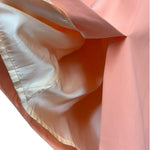 Fendi Salmon-Toned Pleated Vintage Skirt