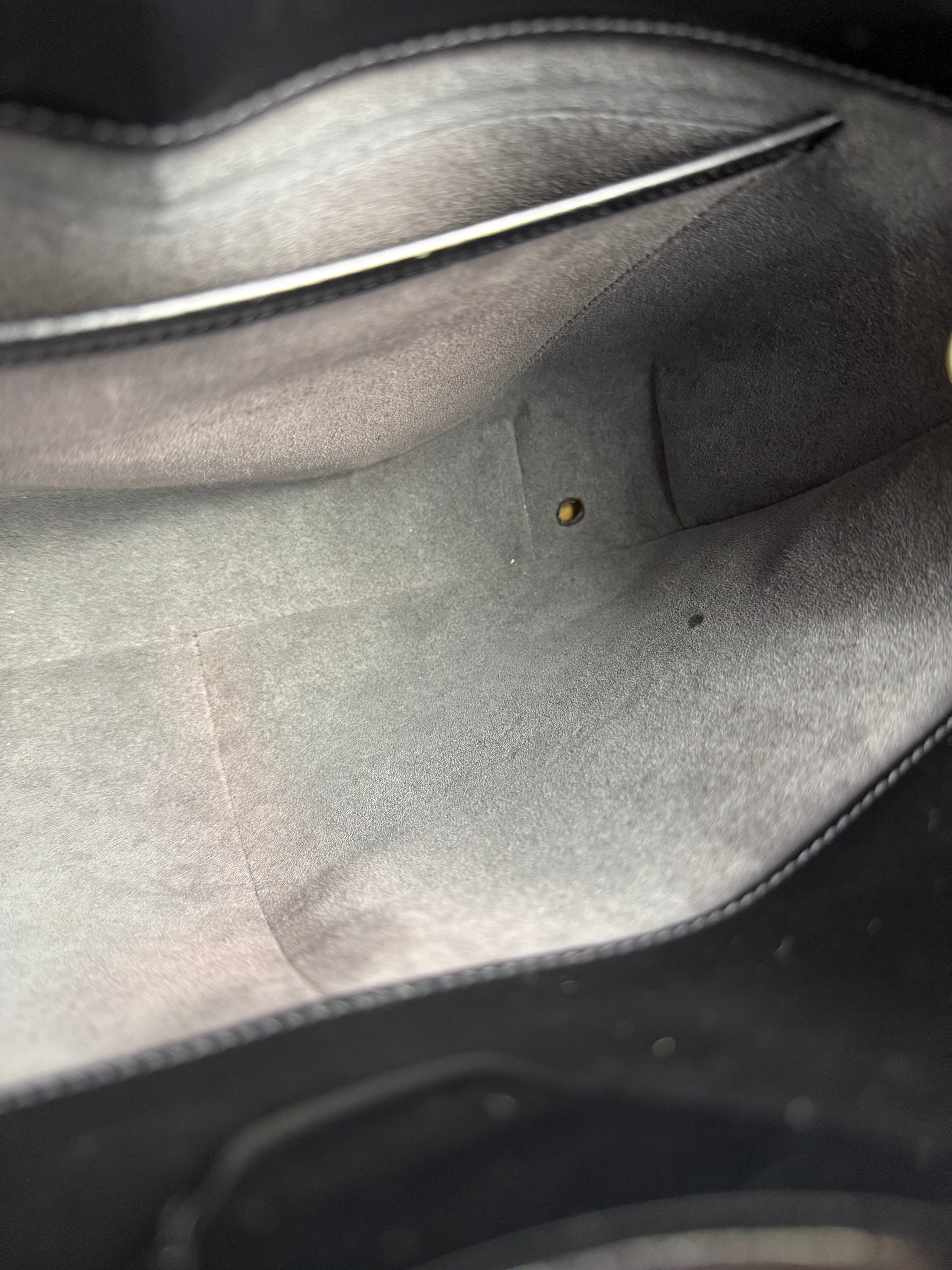 Louis Vuitton Black Epi Reverie Shoulder Bag