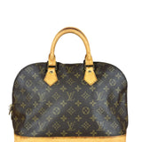Louis Vuitton Canvas Coated Monogram Alma Hand Bag
