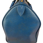 Louis Vuitton Vintage Blue Epi Leather Keepall