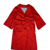 Gucci Vintage Red Trench Coat
