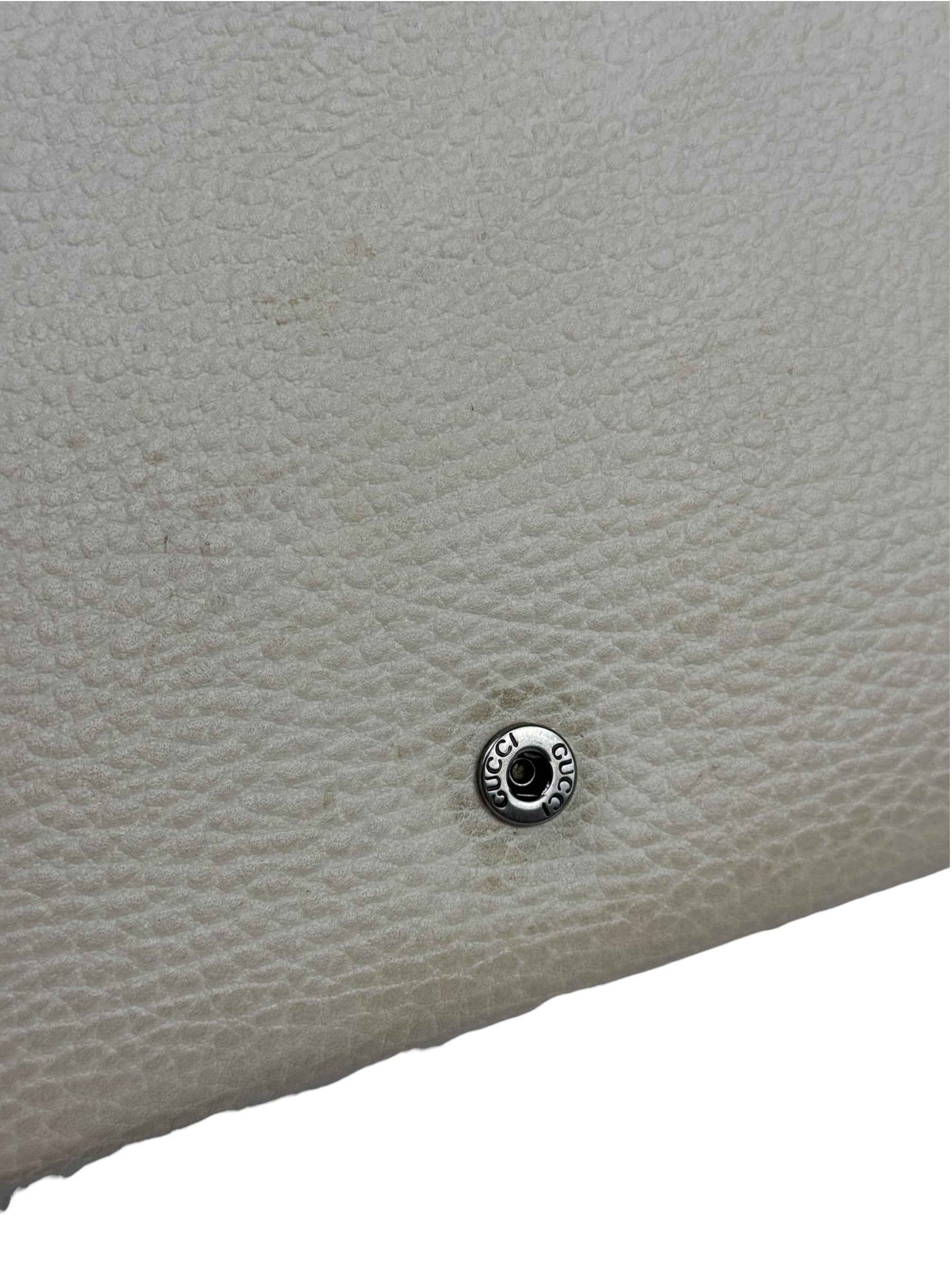 Gucci Beige Leather Dionysus Wallet On Chain