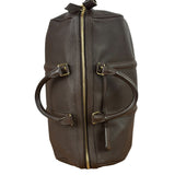Louis Vuitton Chocolate Calfskin Sofia Coppola Duffel Bag
