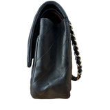 Chanel Classic Quilted Black Double Flap Bag 2003