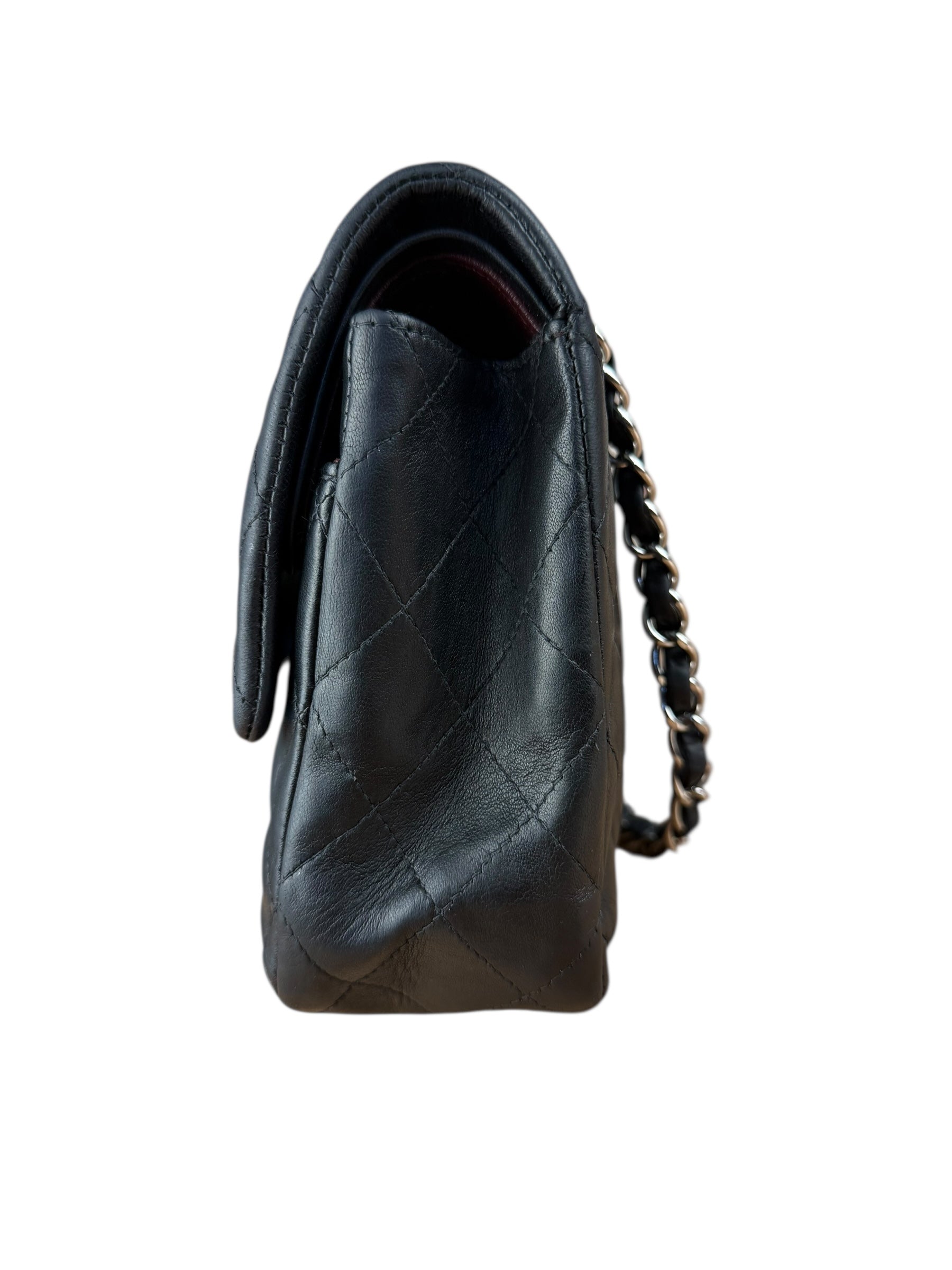 Chanel Classic Quilted Black Double Flap Bag 2003