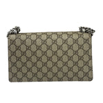 Gucci Beige Leather GG Dionysus Shoulder Bag