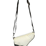 Christian Dior Cream Nylon Saddle Bag