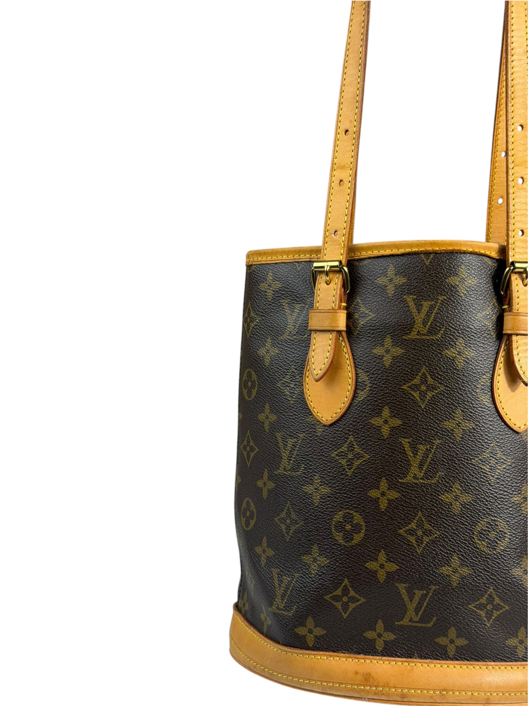 Louis Vuitton Monogram Petit Bucket Bag PM