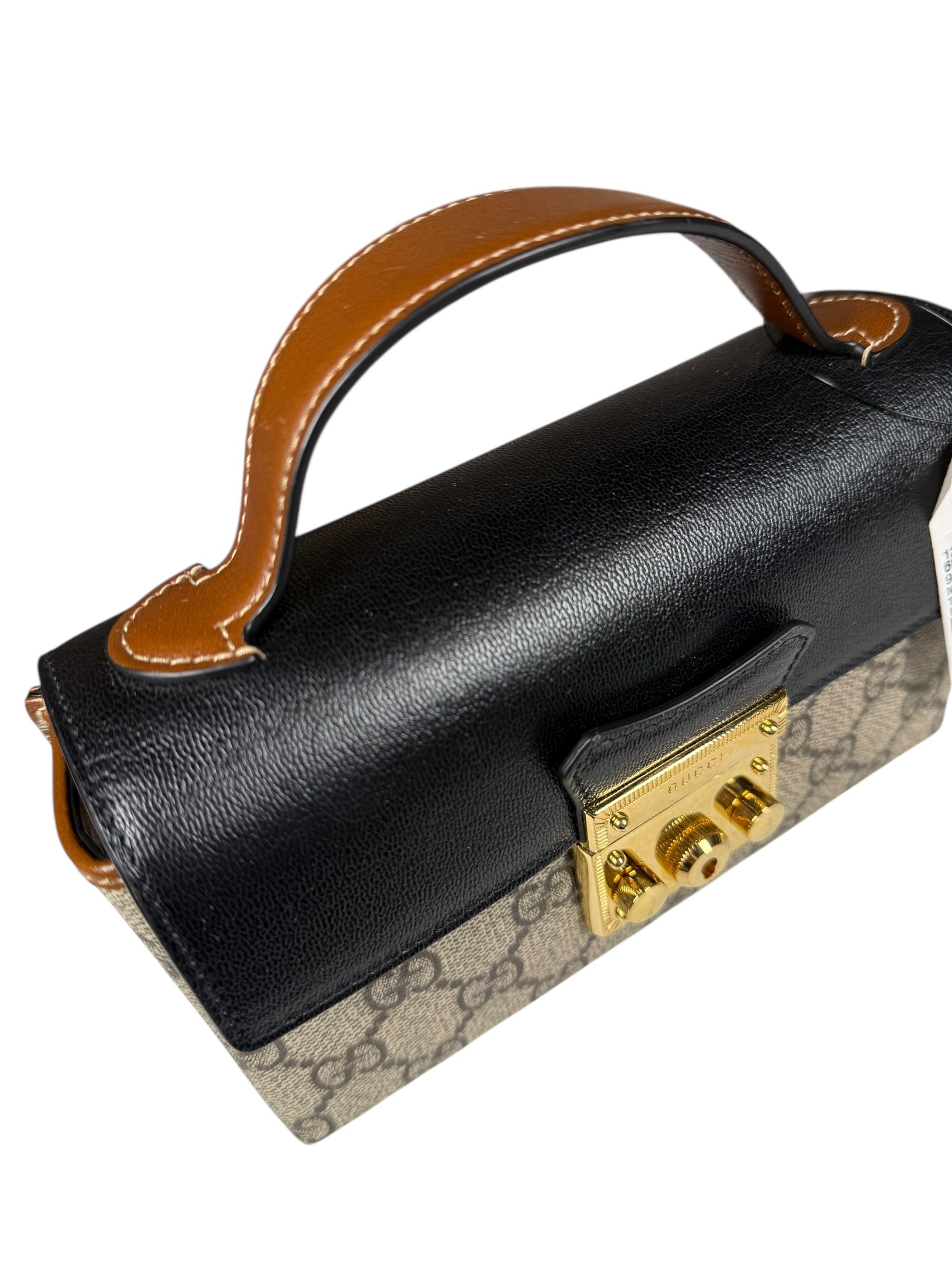 Gucci Crossbody GG Supreme Padlock Mini