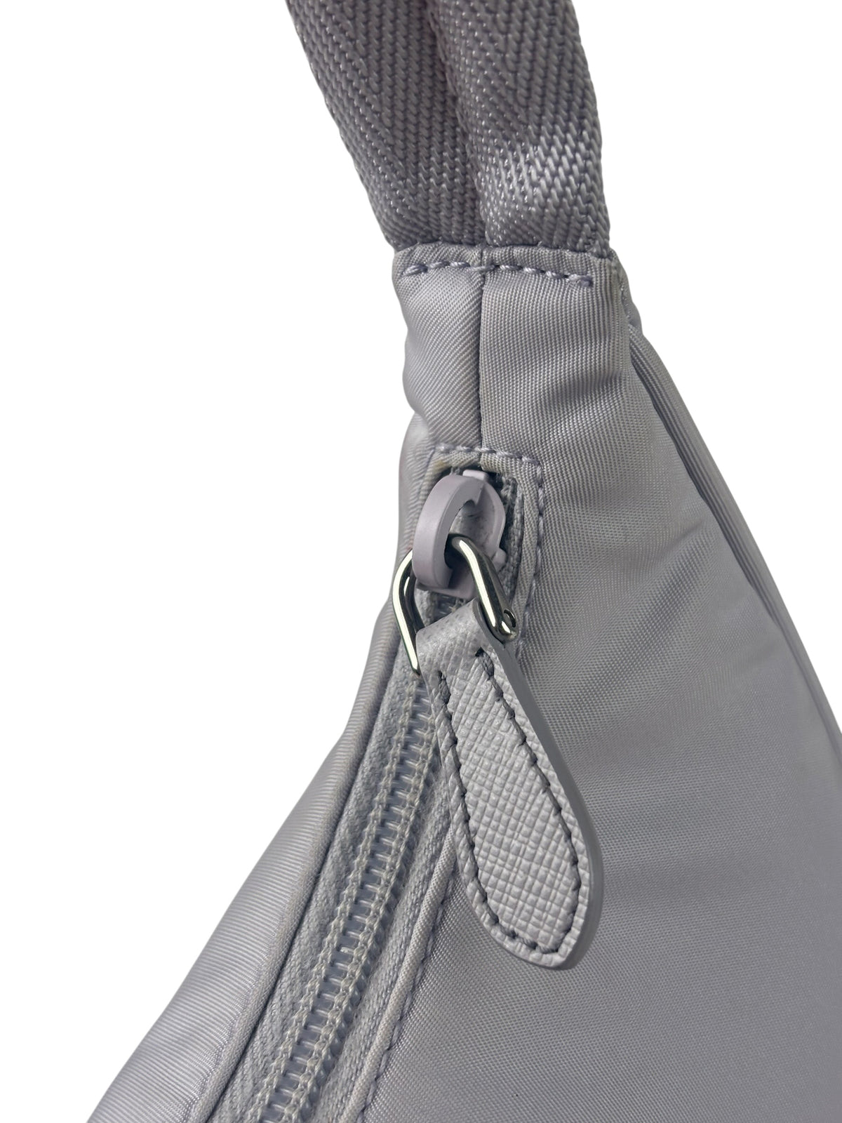 Prada Patel Purple Tessuto Nylon/Leather Trim Re-Edition Pochette 2000