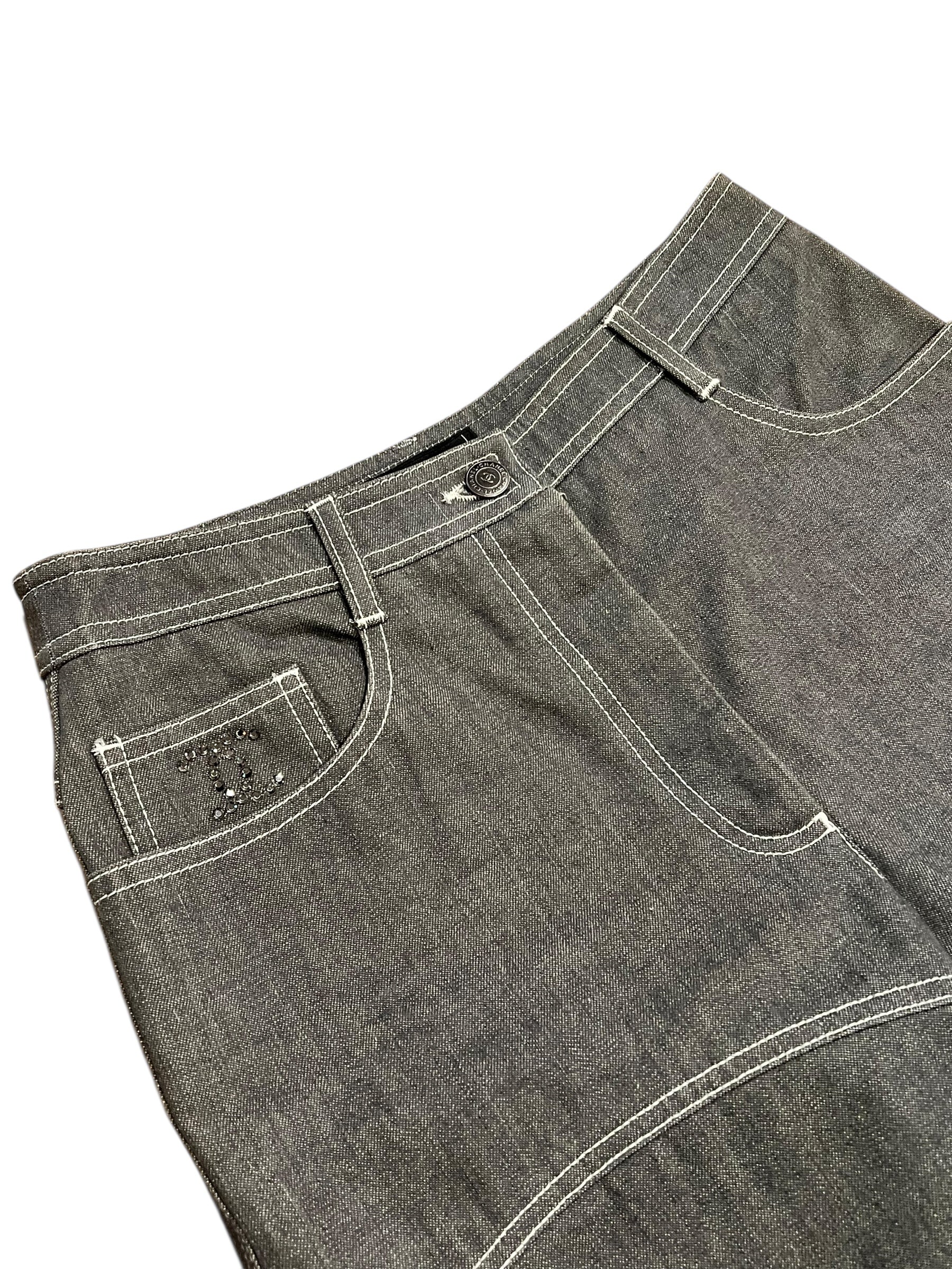 Chanel Flare CC Jeans