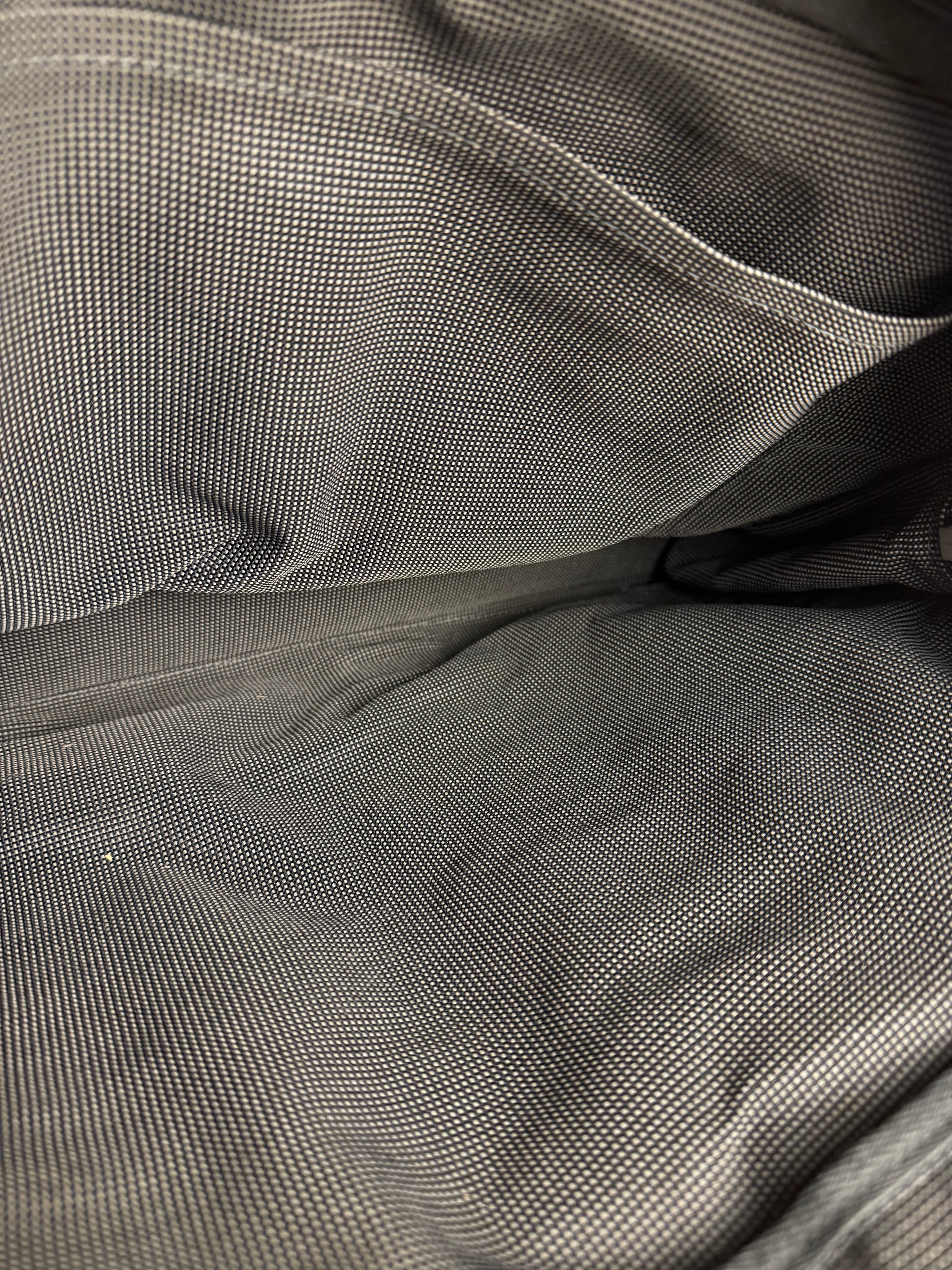 Hermes Herline Canvas Tote Grey