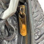 Louis Vuitton Limited Edition Grey Leather Monogram Olympe Nimbus Hobo Bag