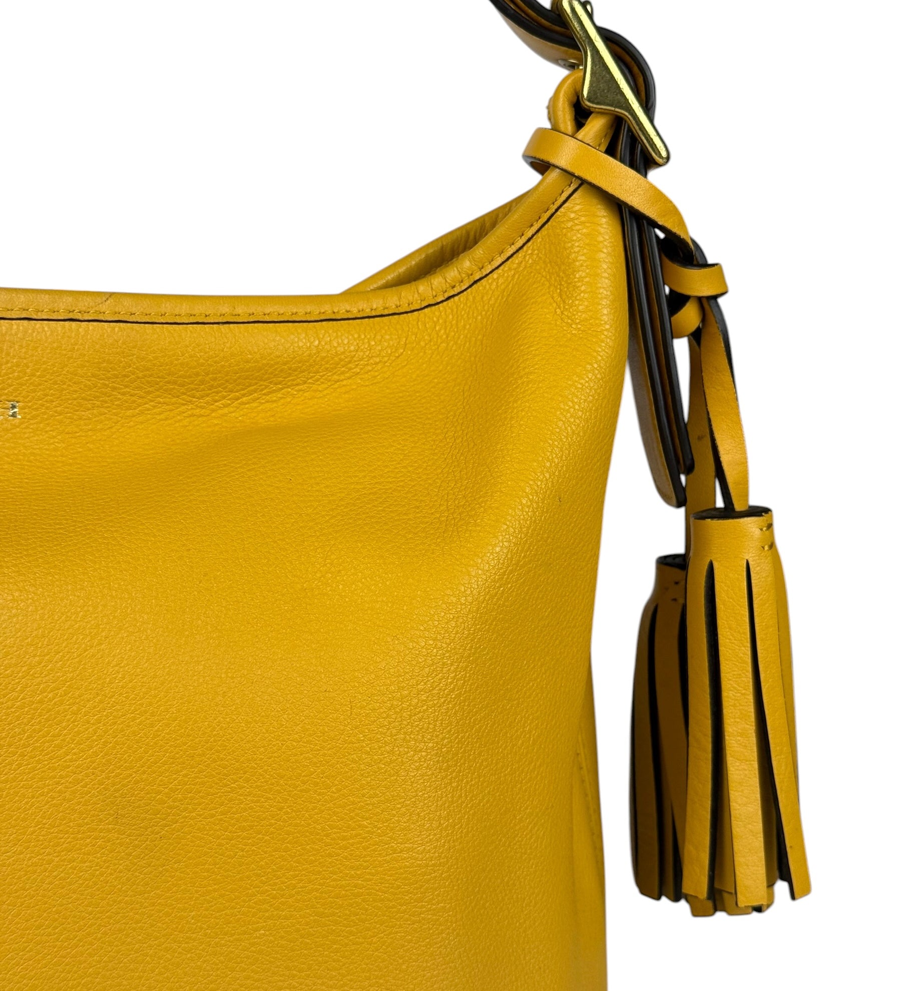 Coach Leather Legacy Sunflower Shoulder Bag