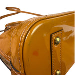 Louis Vuitton Mustard Orange Vernis Alma Two-Way Bag BB