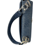 Chanel CC Denim Logo Flap Shoulder Bag 2002