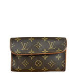 Louis Vuitton Monogram Mini Twin Florentine Waist Pochette