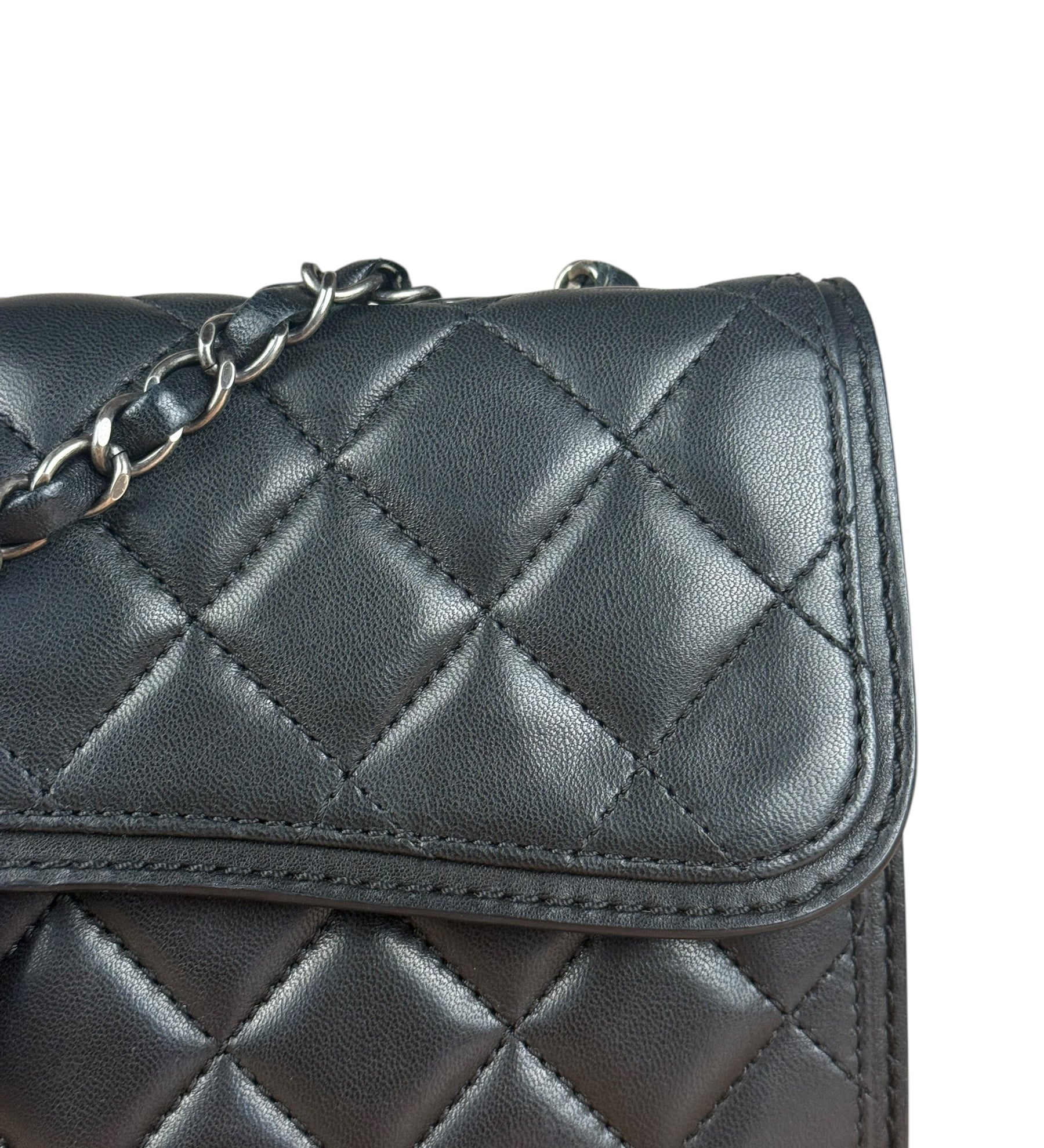 Chanel Black Quilted Medium Citizen Flap Bag 2013