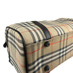 Burberry Vintage Haymarket House Small Boston Bag