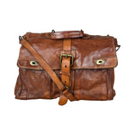 Campomaggi Brown Leather Messenger Bag