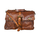 Campomaggi Brown Leather Messenger Bag