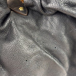 Louis Vuitton Black Calfskin Mahina XL Hobo Bag