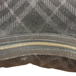 Burberry Black Tonal Check Maskell Hobo Bag