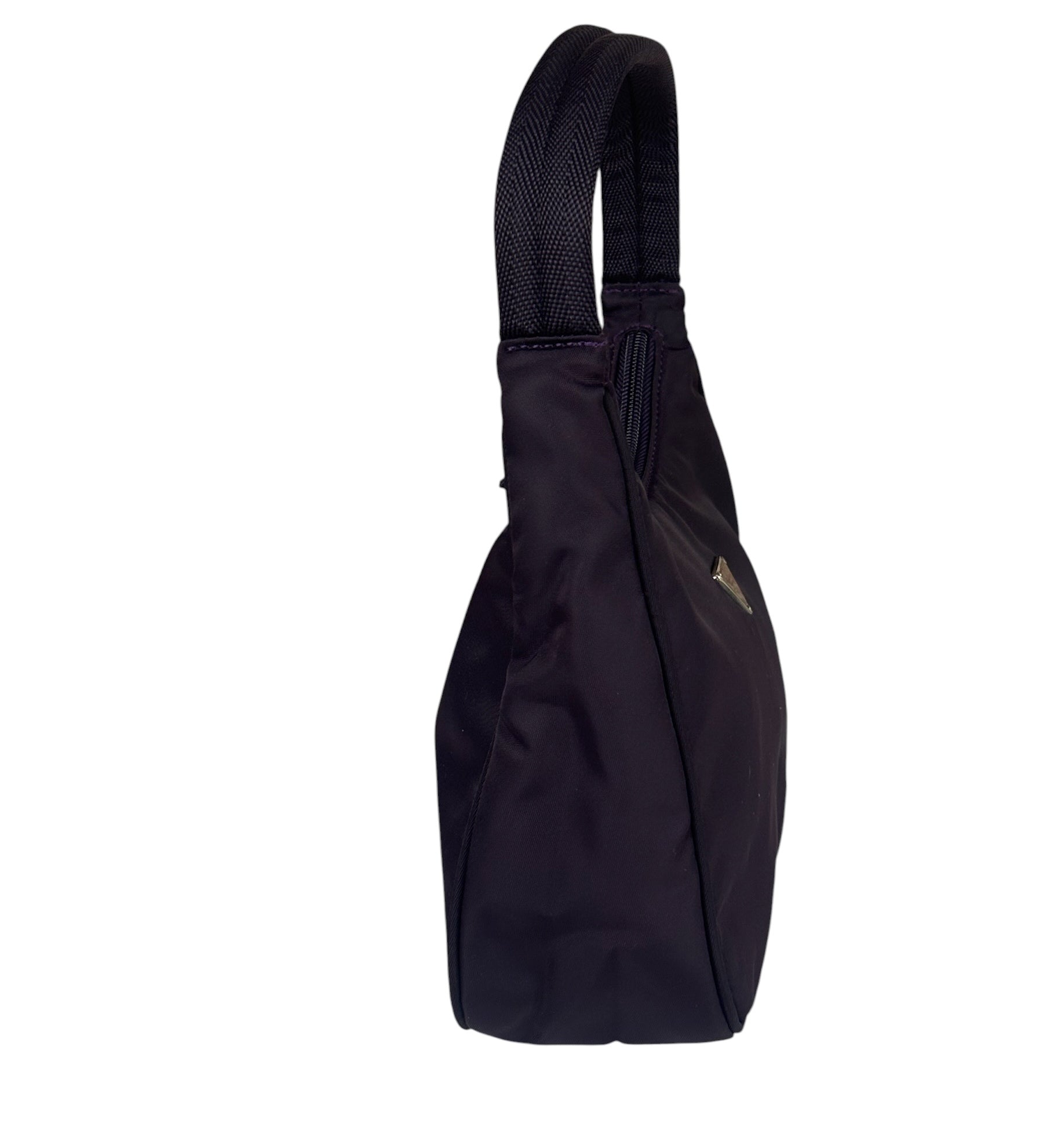 Prada Purple Tessuto Nylon Pochette