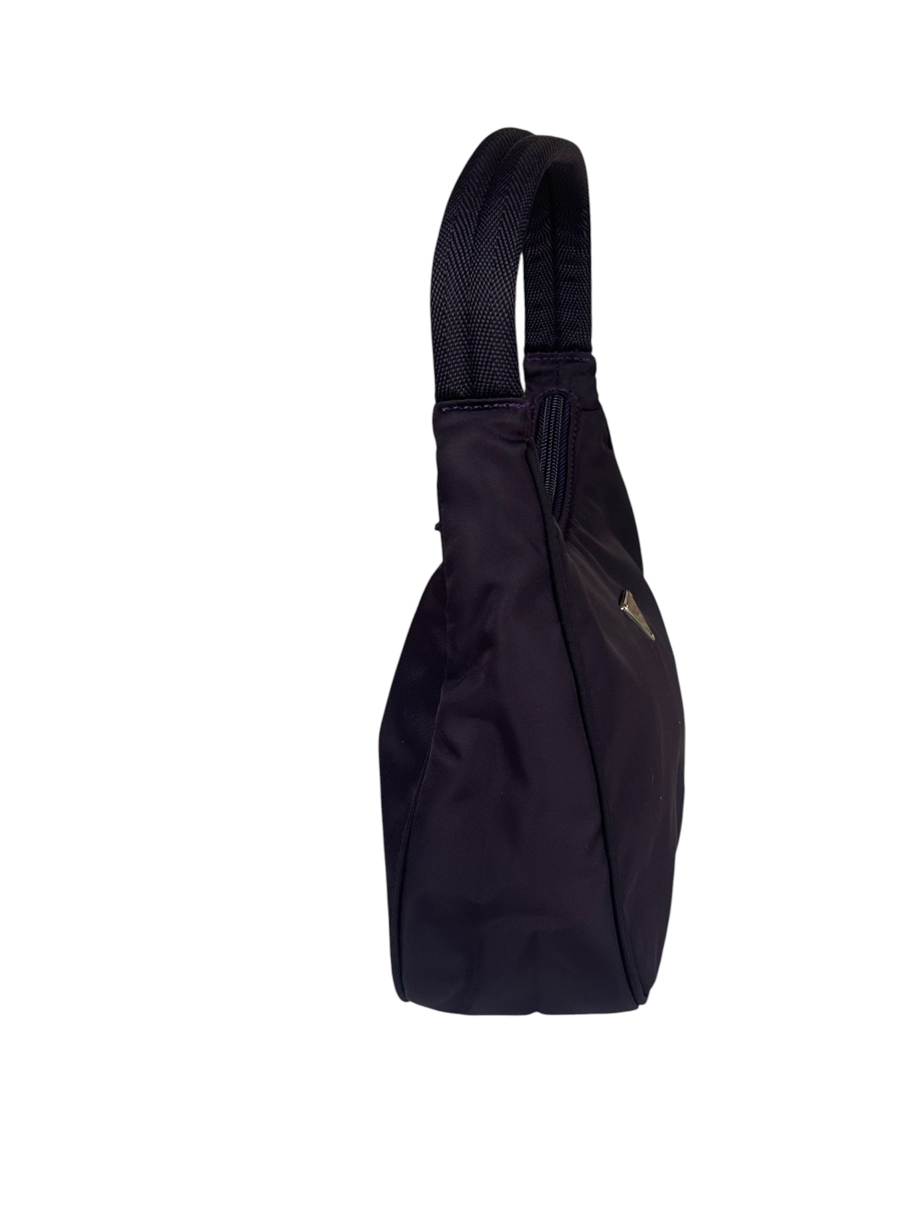 Prada Purple Tessuto Nylon Pochette