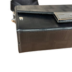 Fendi Soft Trunk Baguette Black