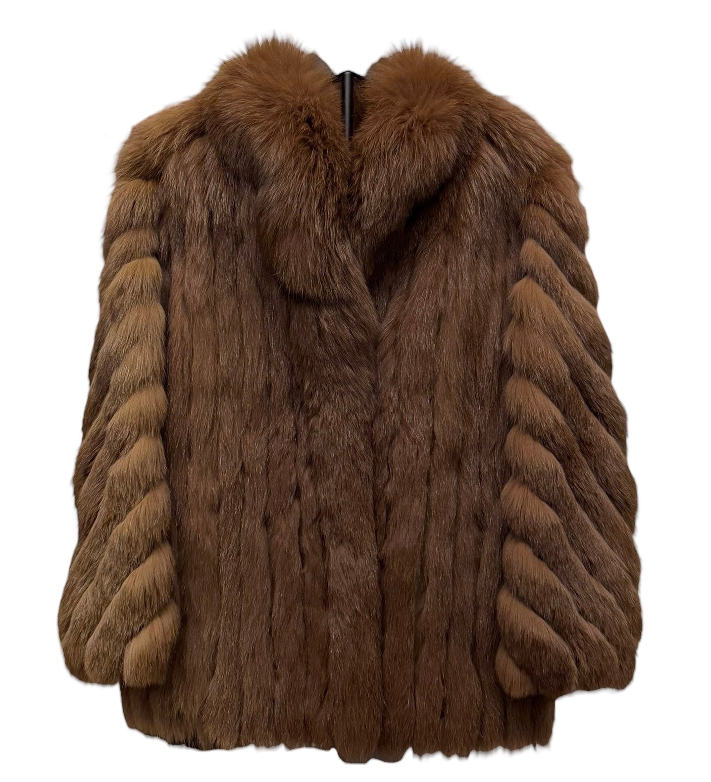 Malvoisie Vintage Brown Fur Coat