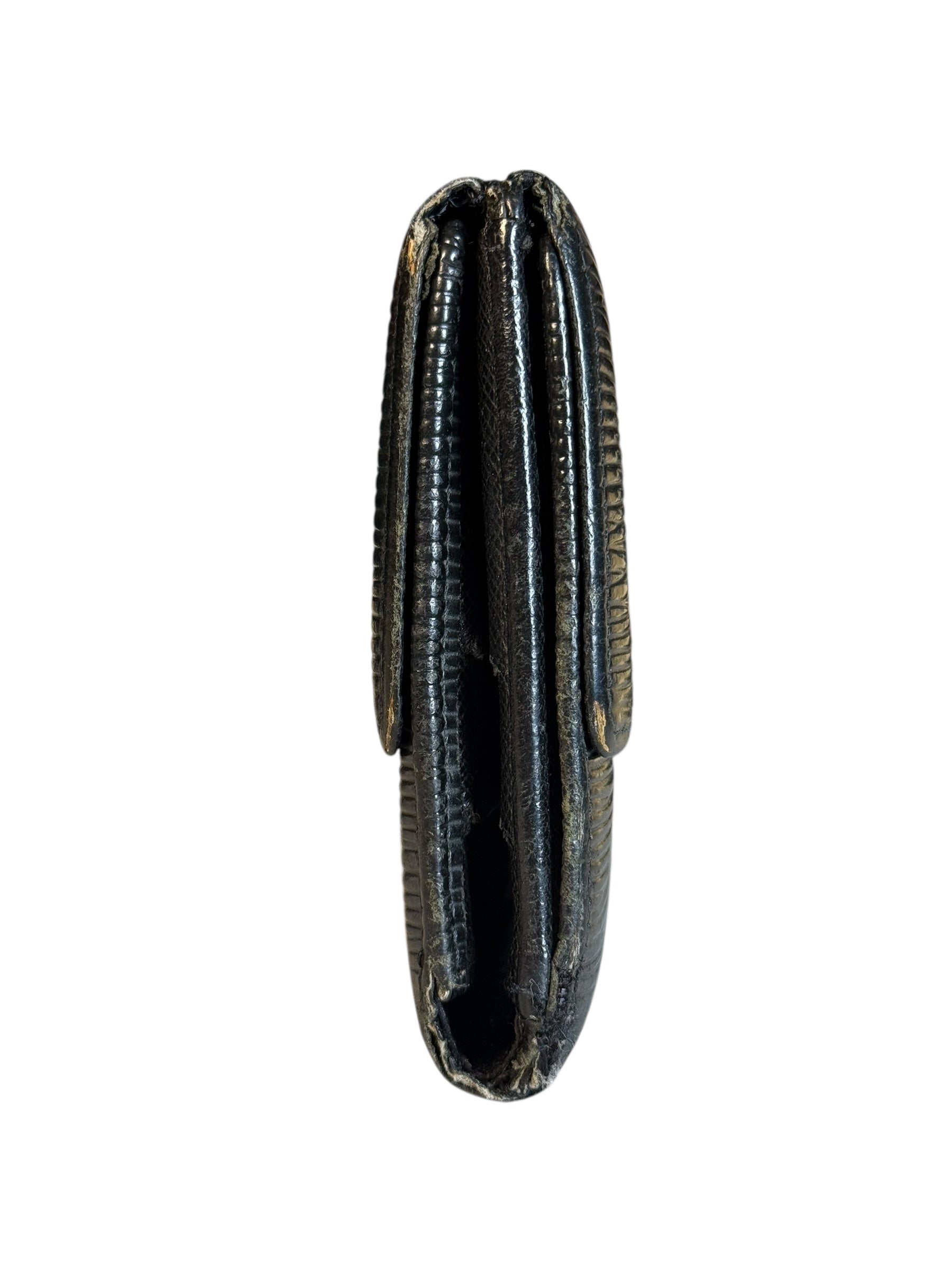 Louis Vuitton Epi Noir Compact Wallet