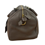 Louis Vuitton Chocolate Calfskin Sofia Coppola Duffel Bag