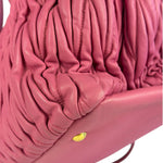 Miu Miu Pink Nappa Leather 2Way Tote Bag