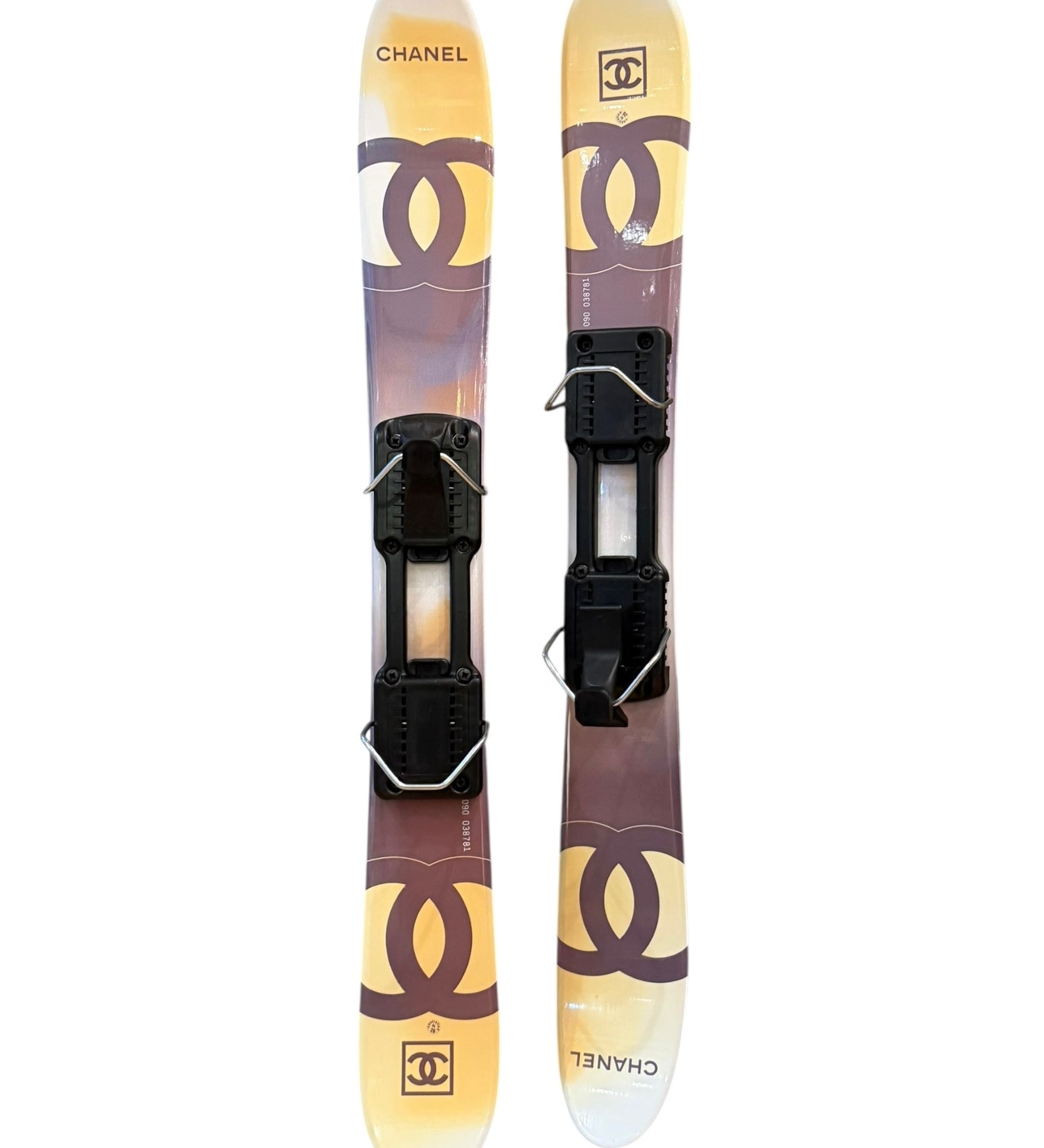 Chanel Vintage Sports Line Short Skis