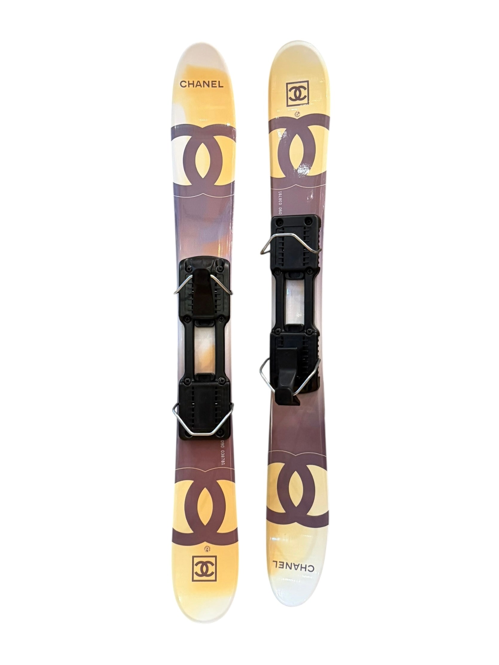 Chanel Vintage Sports Line Short Skis