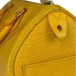 Louis Vuitton Yellow Epi Leather Speedy 25