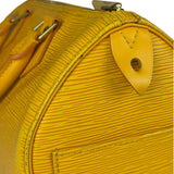 Louis Vuitton Yellow Epi Leather Speedy 25