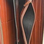 Gucci Burgundy Marmont Leather Guccissima Zip Long Wallet