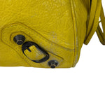Balenciaga Yellow Leather Classic City Bag