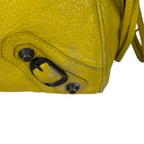 Balenciaga Yellow Leather Classic City Bag